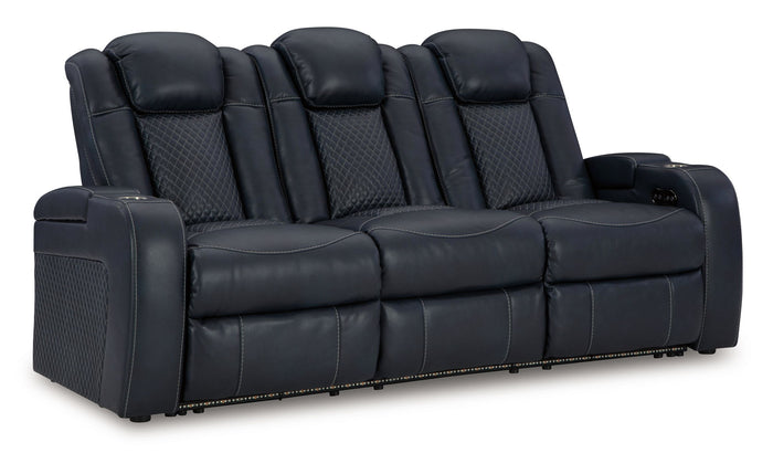 Fyne-dyme - Power Reclining Sofa With Adj Headrest image 2