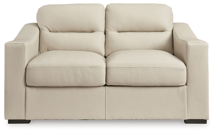 Treasure Trove - Loveseat - Leather Match - Almond image 4