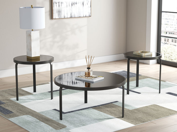 Dorylin - Occasional Table Set (Set of 3) - Black image 3