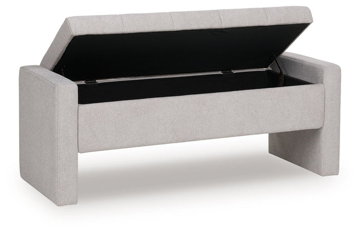 Akselman - Storage Bench - Gray image 3