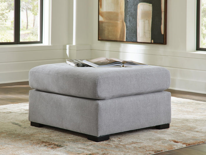Lakepoint - Oversized Accent Ottoman - Nickel image 3