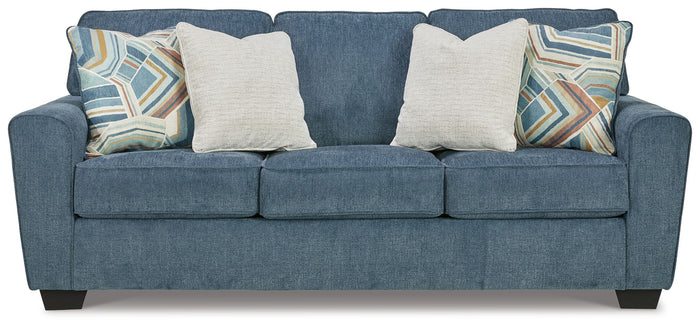Cashton - Queen Sofa Sleeper - Blue image 1