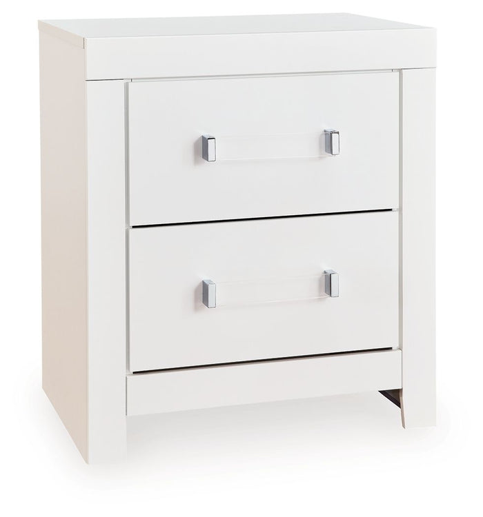Maeling - Two Drawer Night Stand image 2