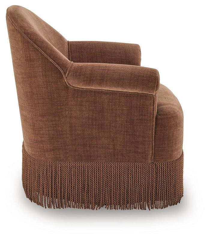 Jeanwell - Swivel Accent Chair - Clay image 4