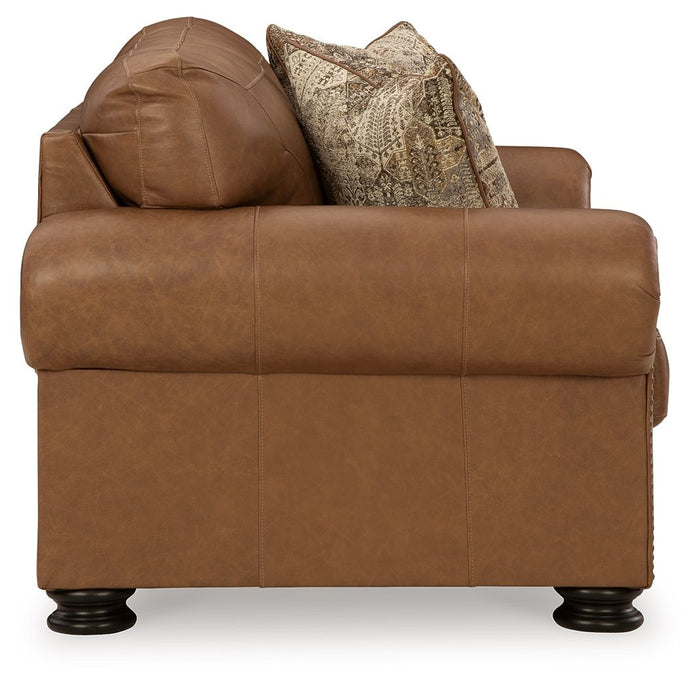 Carianna - Loveseat - Caramel image 3