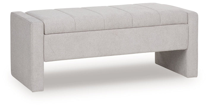Akselman - Storage Bench - Gray image 1