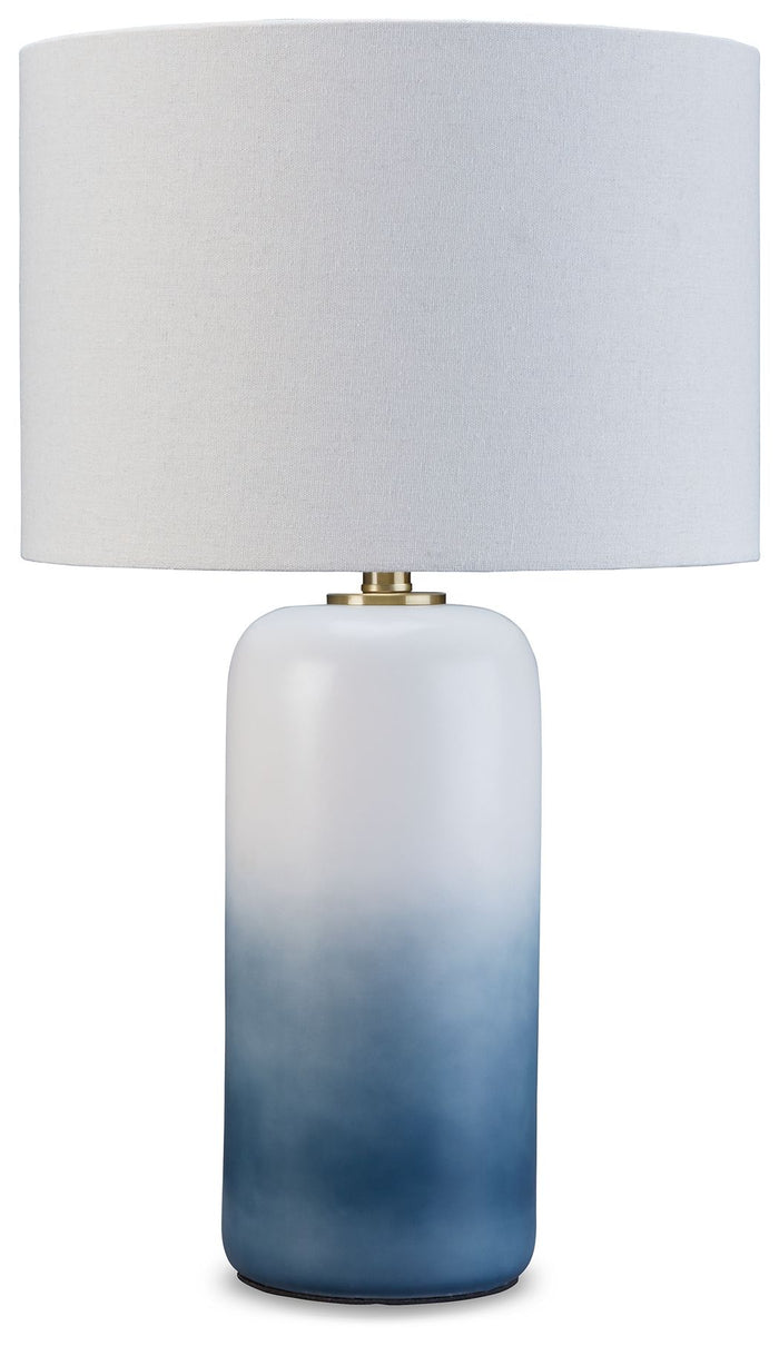 Lemrich - Ceramic Table Lamp  - White image 1