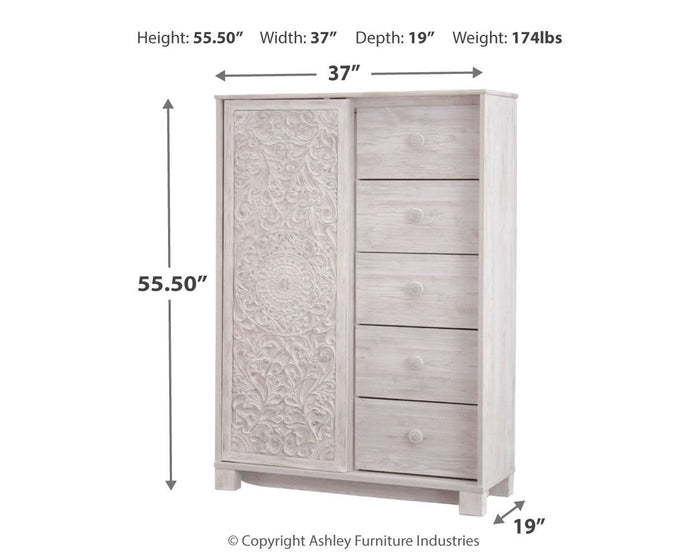 Paxberry - Dressing Chest - Whitewash image 4