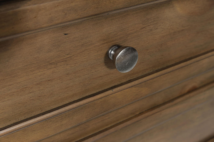 Feddinger - Dresser And Mirror - Medium Brown image 4