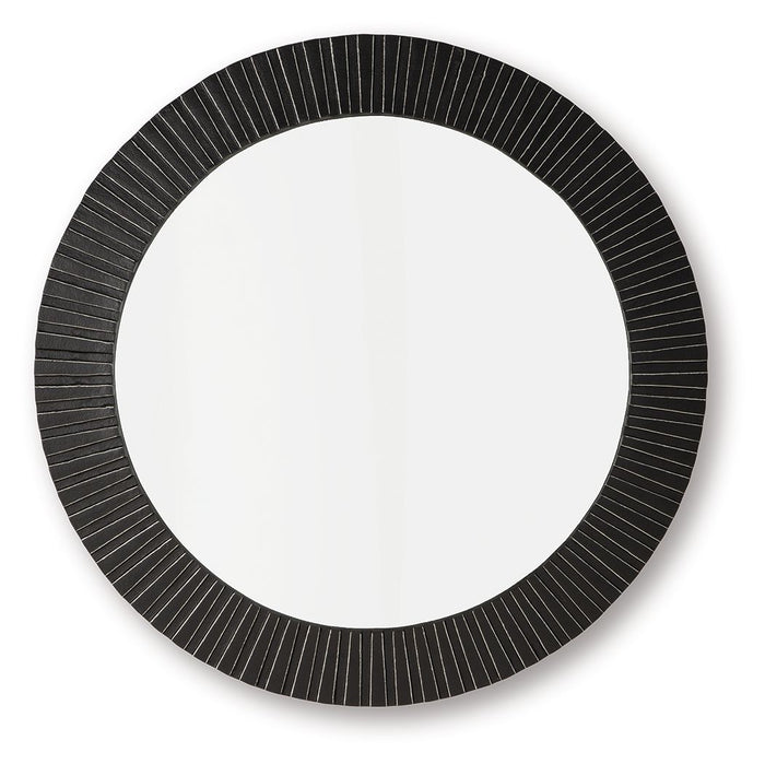 Ozias - Accent Mirror - Black image 1