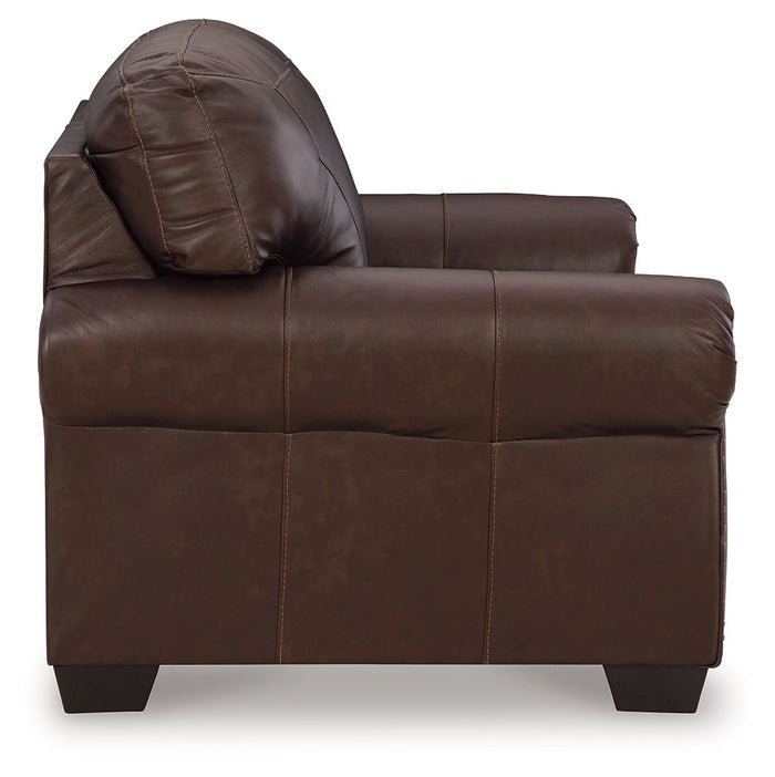 Colleton - Loveseat - Dark Brown image 4