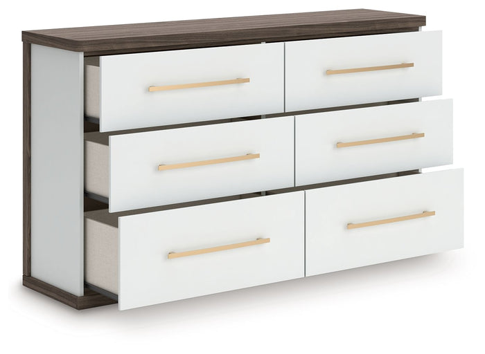 Kendanport - Six Drawer Dresser image 8