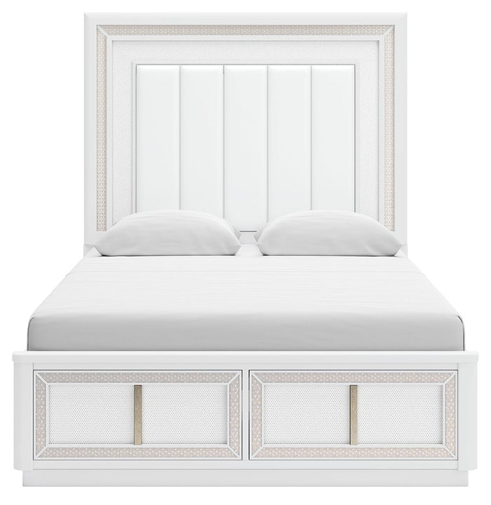 Chalanna - Upholstered Storage Bed image 4
