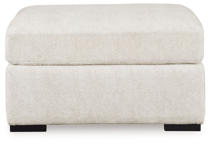 Chessington - Oversized Accent Ottoman - Ivory image 2