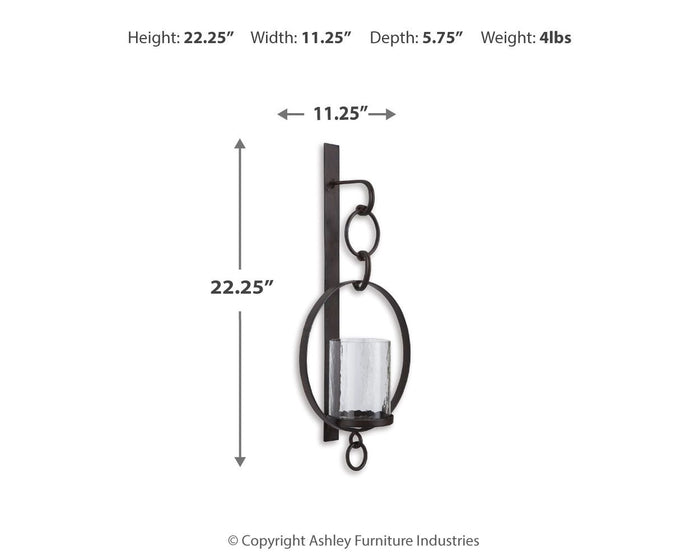 Ogaleesha - Wall Sconce - Brown image 4