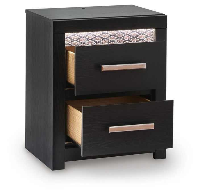 Brizmore - Two Drawer Night Stand - Black image 4