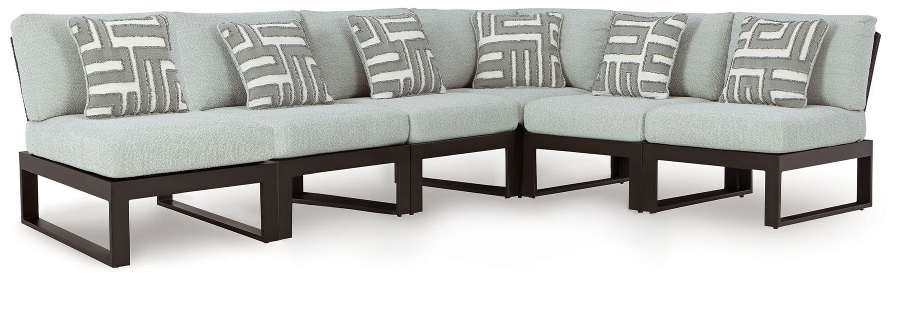 Black / 6 Pc. Sectional