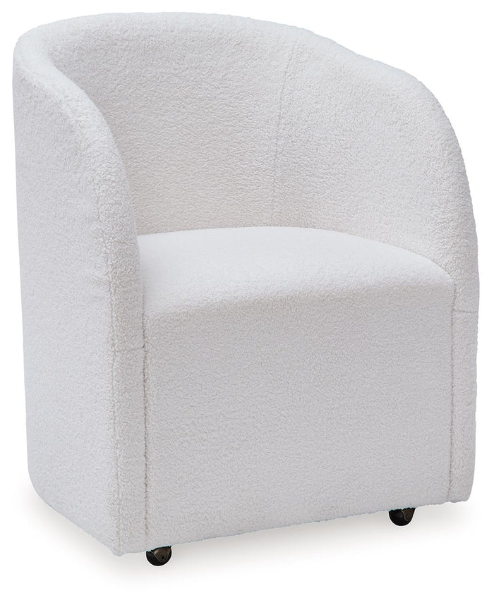 Rowanbeck - Dining Upholstered Arm Chair (Set of 2) - Ivory image 4