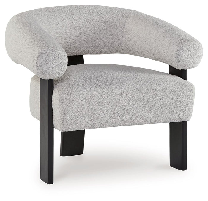 Dultish - Accent Chair - Snow image 1