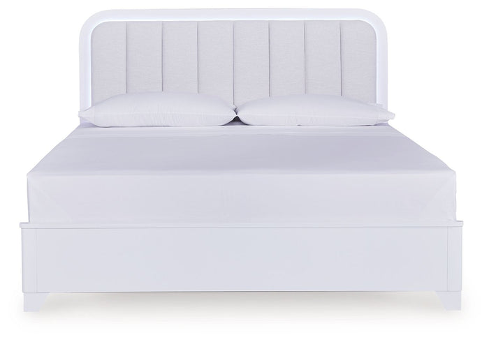 Jarlee - Upholstered Panel Bed image 3