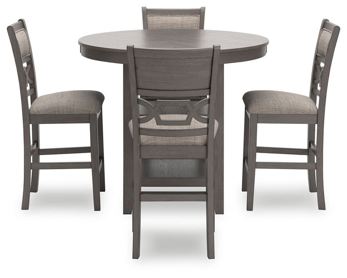 Wrenning - Drm Counter Table Set (Set of 5) - Gray image 4