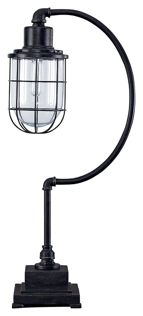 Jae - Metal Desk Lamp  - Antique Black image 1