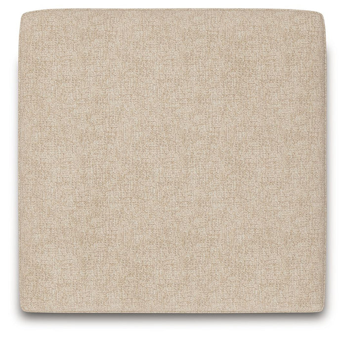 Seyler - Oversized Accent Ottoman - Sand image 4