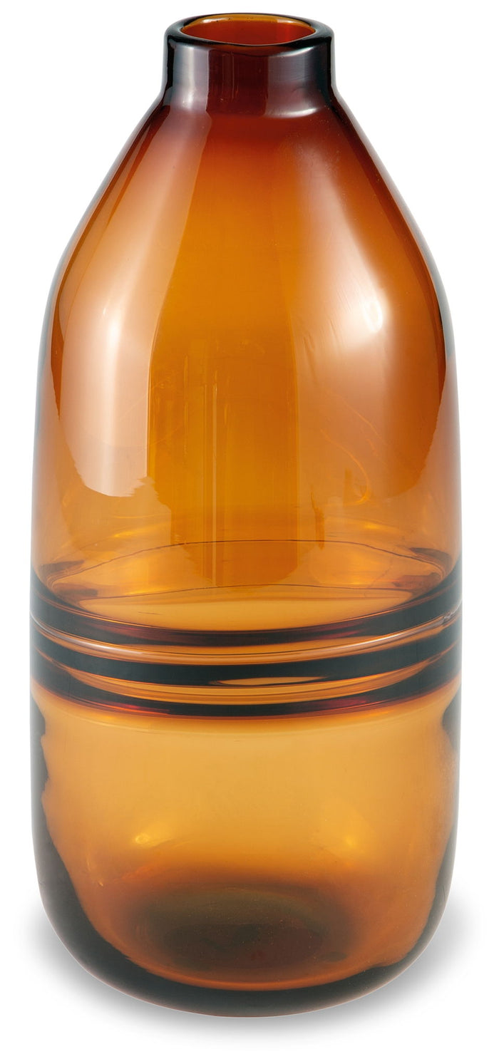 Lemmitt - Vase - Amber image 1