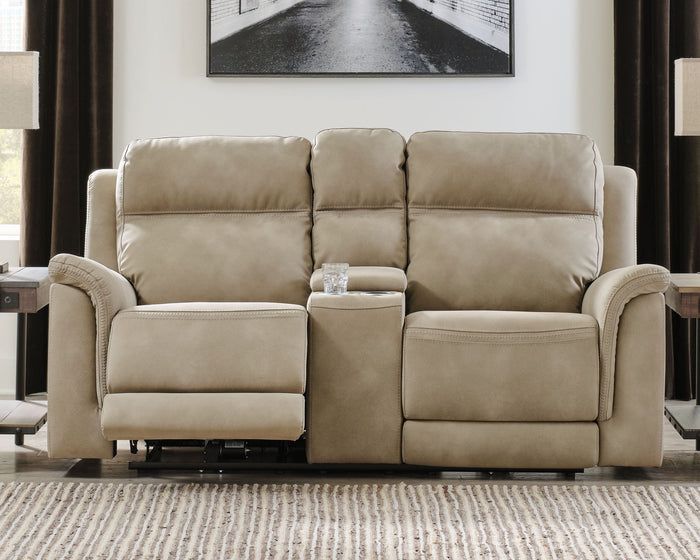 Next-Gen Durapella - Reclining Power Loveseat With Console image 7