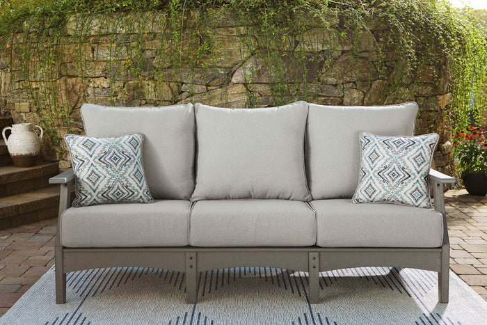 Visola - Sofa with Cushion - Gray image 3