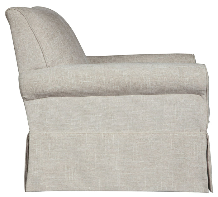 Searcy - Swivel Glider Accent Chair - Quartz image 4