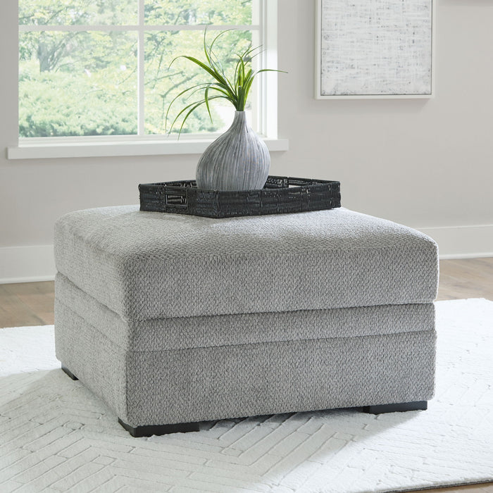 Casselbury - Ottoman With Storage - Cement image 3
