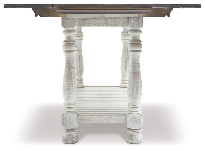 Havalance - Flip Top Sofa Table - Gray / White image 4