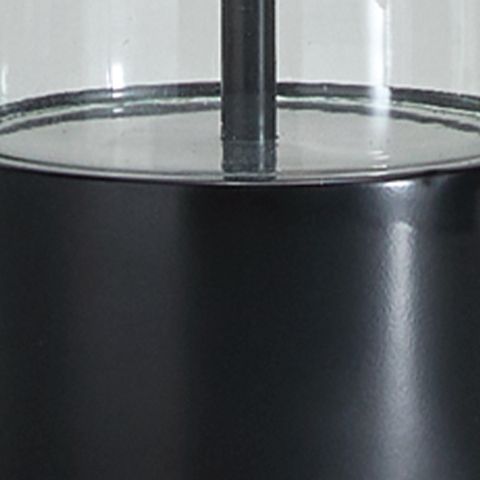 Kerrbrook - Glass Table Lamp - Clear / Black image 4