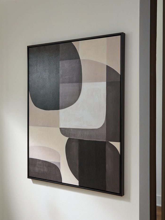Kesleigh - Wall Art - Black / White image 4
