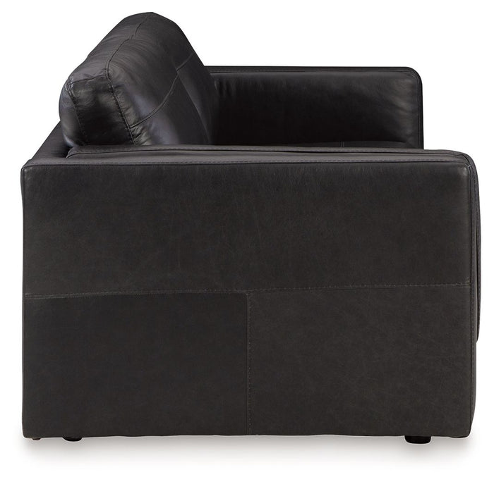 Amiata - Sofa - Leather Match - Onyx image 3