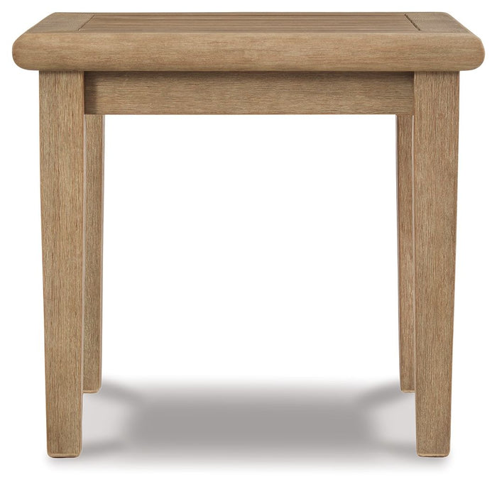 Gerianne - Square End Table - Brown image 3
