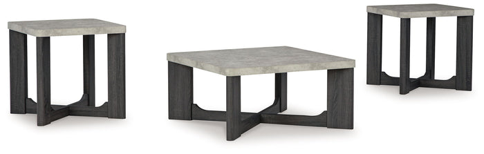 Sharstorm - Occasional Table Set (Set of 3) - Two-tone Gray image 1