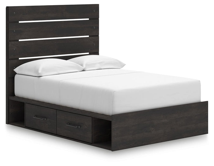 Hollivern - Panel Storage Bed image 1