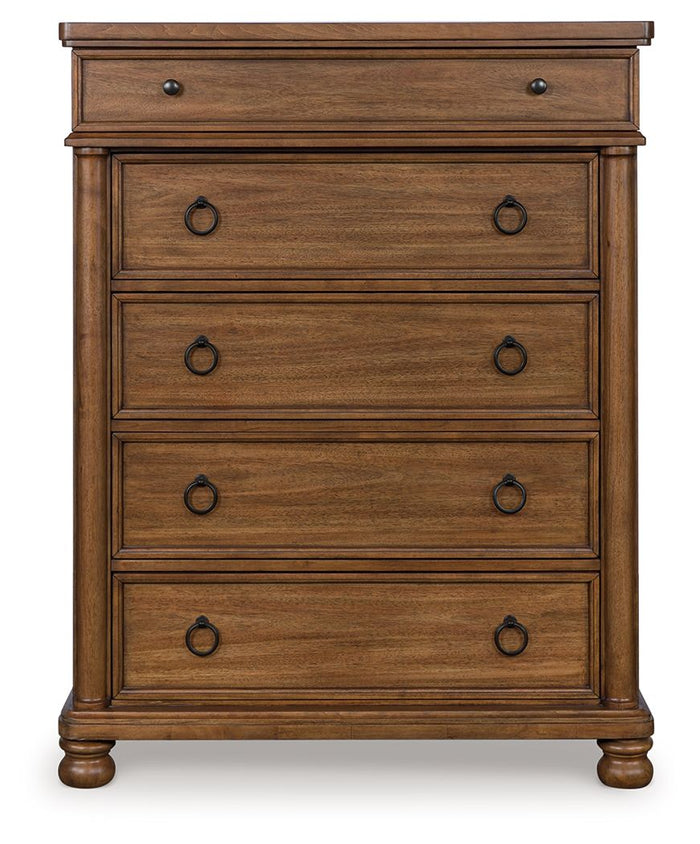 Rowlenstown - Five Drawer Chest image 7