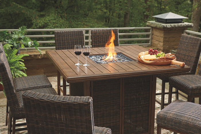 Paradise Trail - Outdoor Fire Pit Table Set image 9