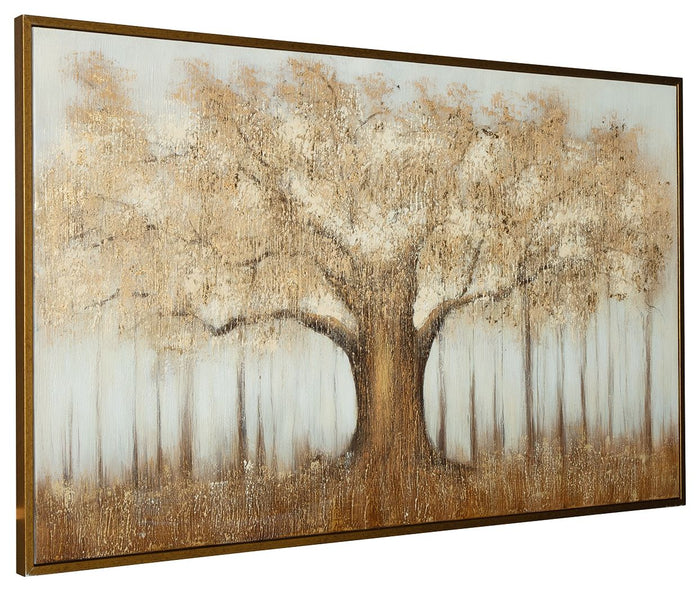 Dalewick - Wall Art - Brown / Gray / Gold Finish image 4