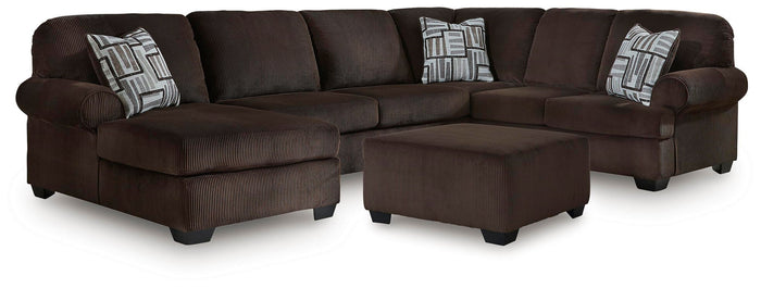 Kimlee - Sectional And Ottoman Set image 1