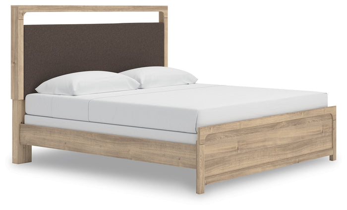 Kinlanni - Upholstered Panel Bed image 1