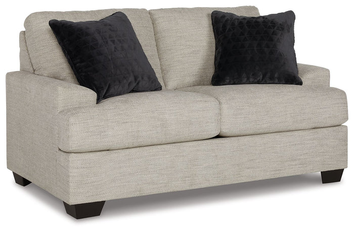 Vayda - Loveseat - Pebble image 1
