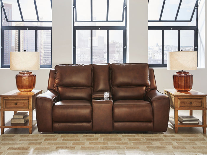DeepWakes - Power Reclining Loveseat / Console / Adjustable Headrest image 8