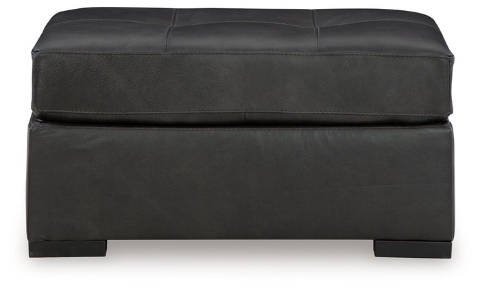Brindley Pier - Oversized Accent Ottoman - Fog image 4