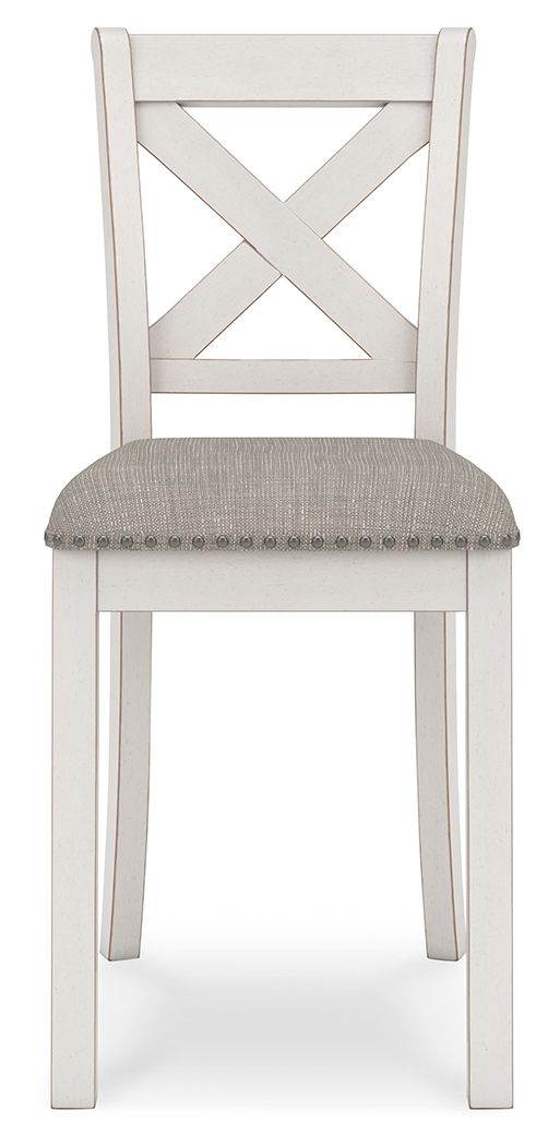 Robbinsdale - Upholstered Barstool (Set of 2) - Antique White image 4