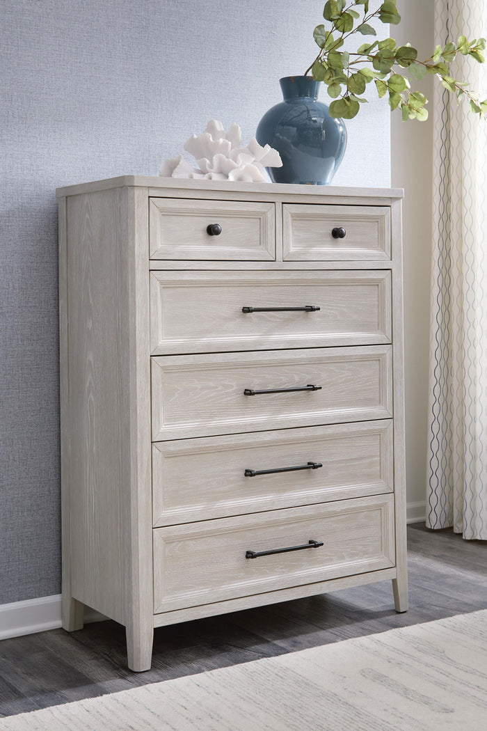 Darbonton - Six Drawer Chest - Dove White image 4