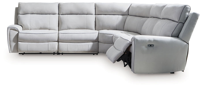 Social Pointe - Reclining Sectional image 7